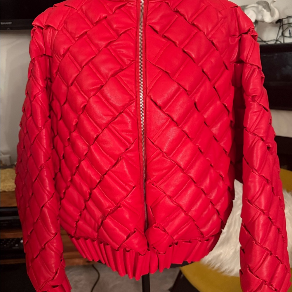 AKIRA Red Puffer Jacket